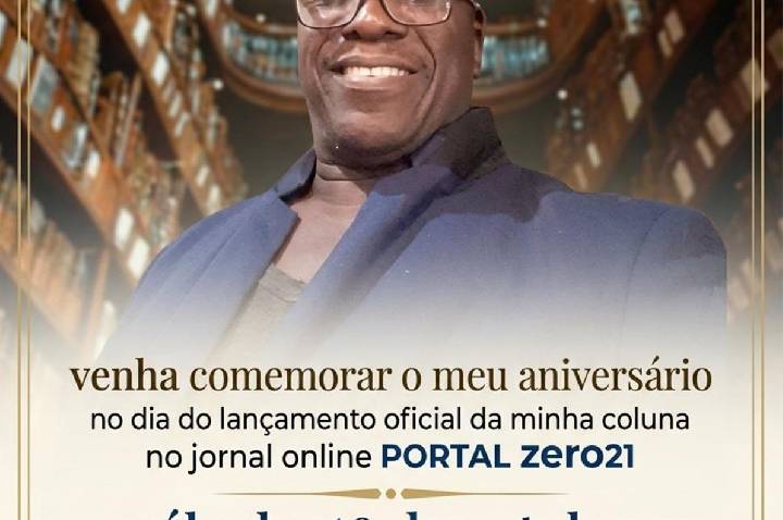 Marcelo Almeida, nosso colunista comemorará niver no dia 10/10