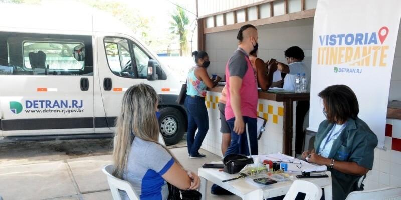 DETRAN.RJ DIVULGA CALENDÁRIO DE VISTORIA ITINERANTE DO MÊS DE JUNHO