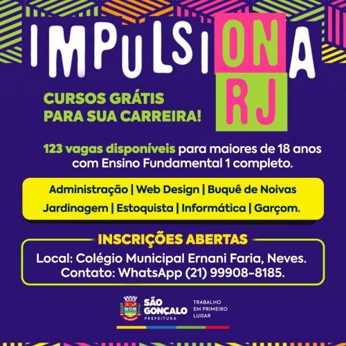 Projeto oferece cursos gratuitos de capacitação profissional