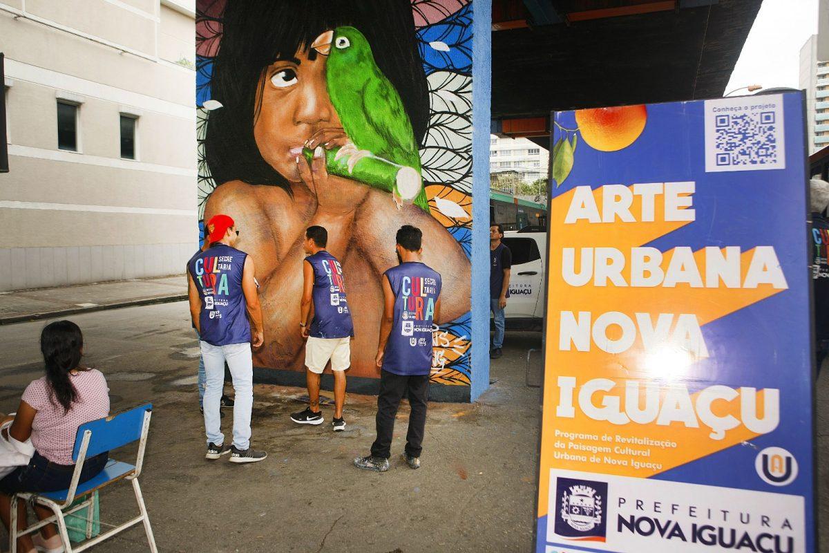 Projeto “Arte Urbana” colore as ruas de Nova Iguaçu