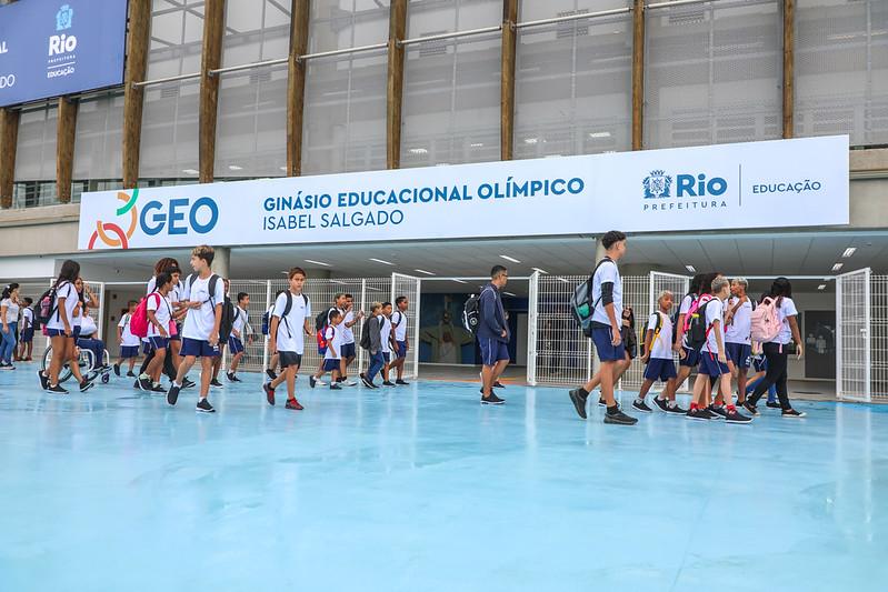 Rio inaugura o Ginásio Educacional Olímpico Isabel Salgado, primeira arena esportiva da história dos Jogos Olímpicos e Paralímpicos