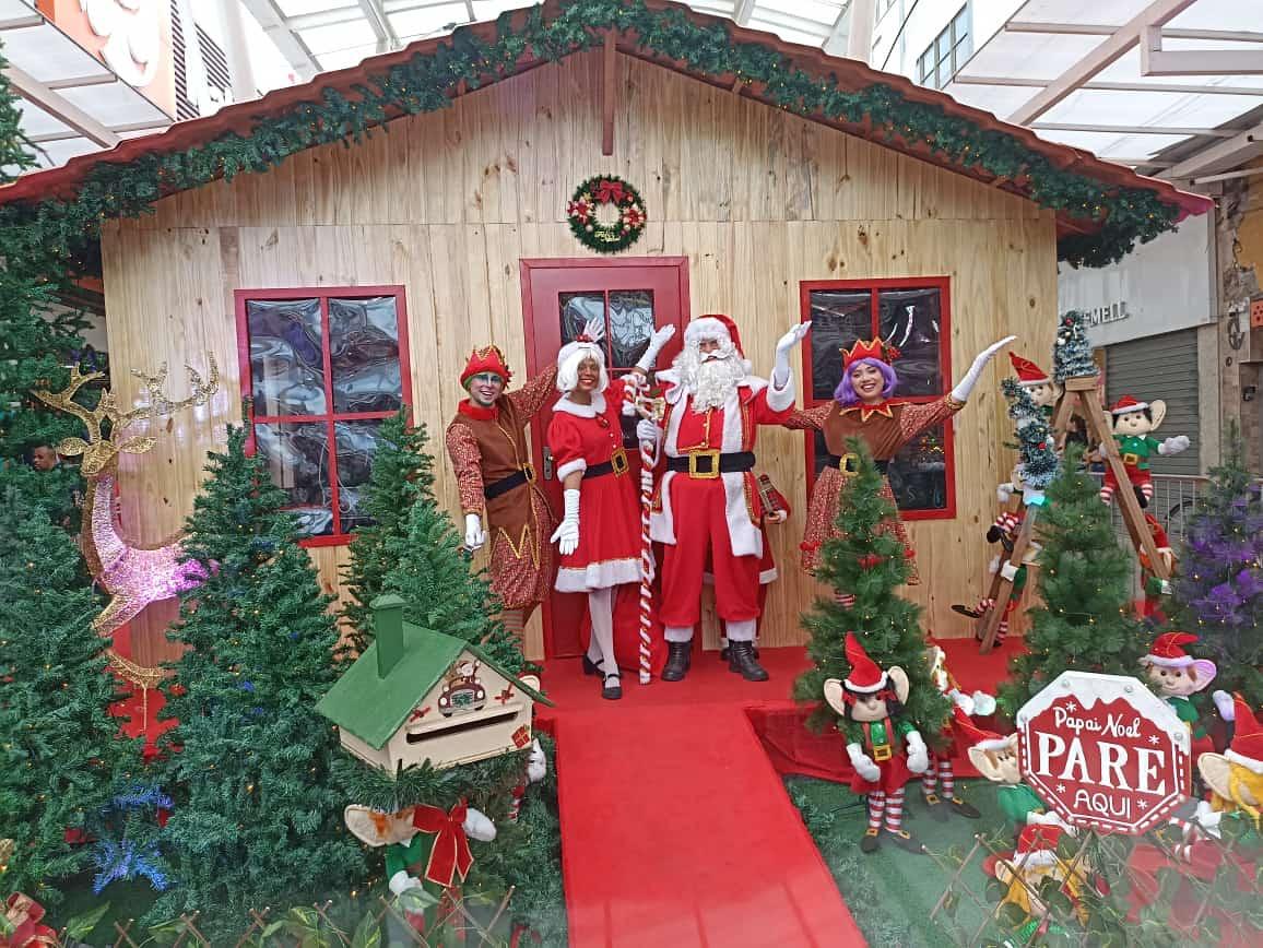 Casa do Papai Noel inaugurada em Nilópolis