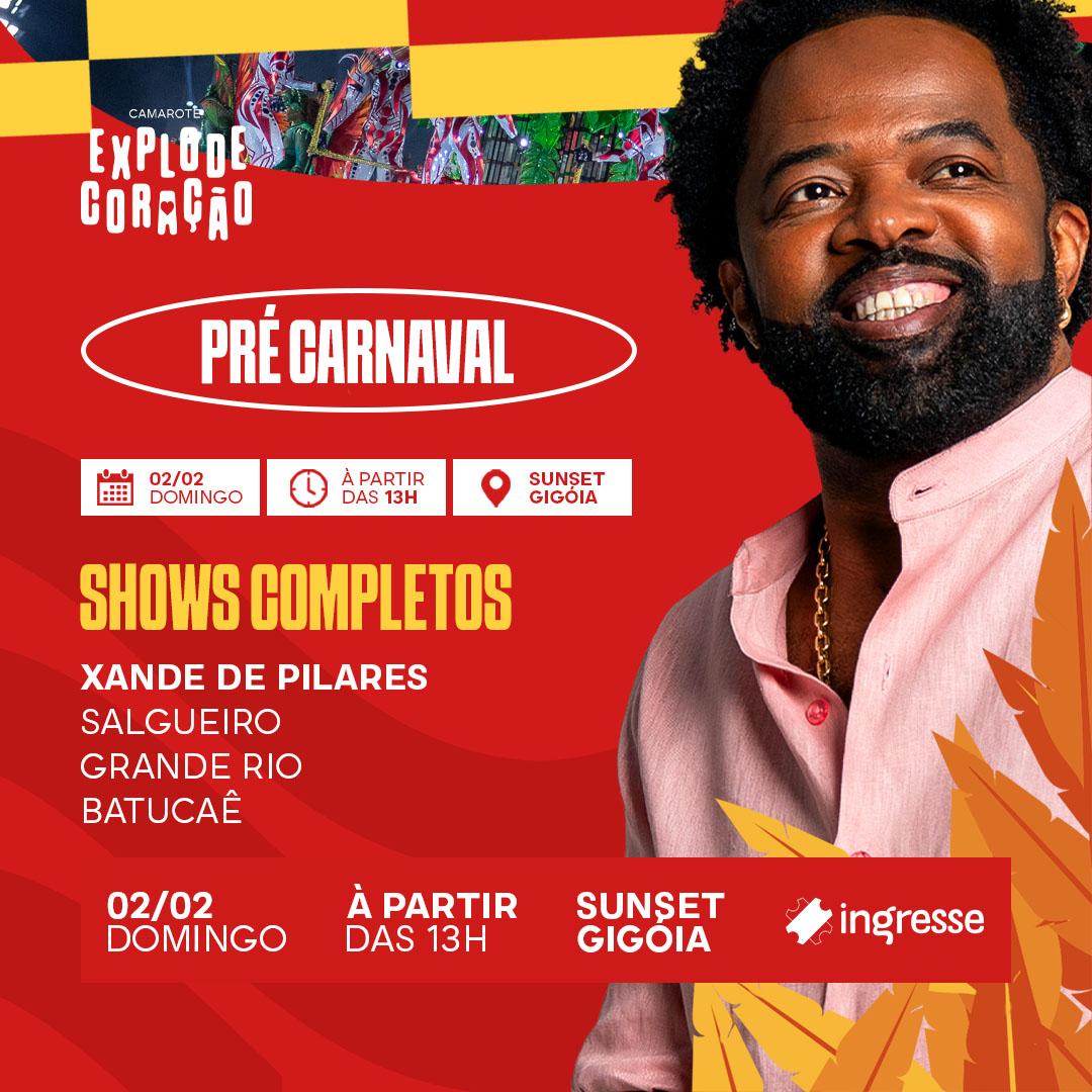 Camarote Explode Coração agita Sunset Gigóia neste domingo (02)