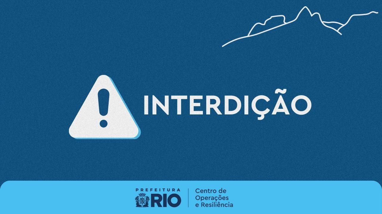 Obra programada interdita parcialmente o Túnel da Rua Alice, em Santa Teresa, até 31 de março