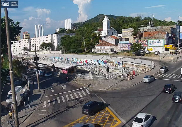 Obras interditam parcialmente o Mergulhão Clara Nunes, em Madureira, até 27 de fevereiro