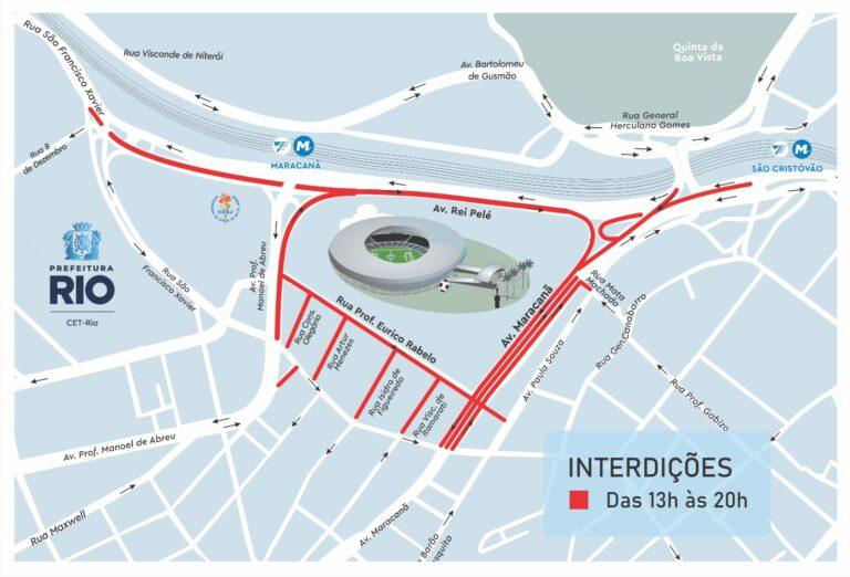 Rio terá operação especial para o jogo Fluminense x Flamengo, neste domingo (16/03)