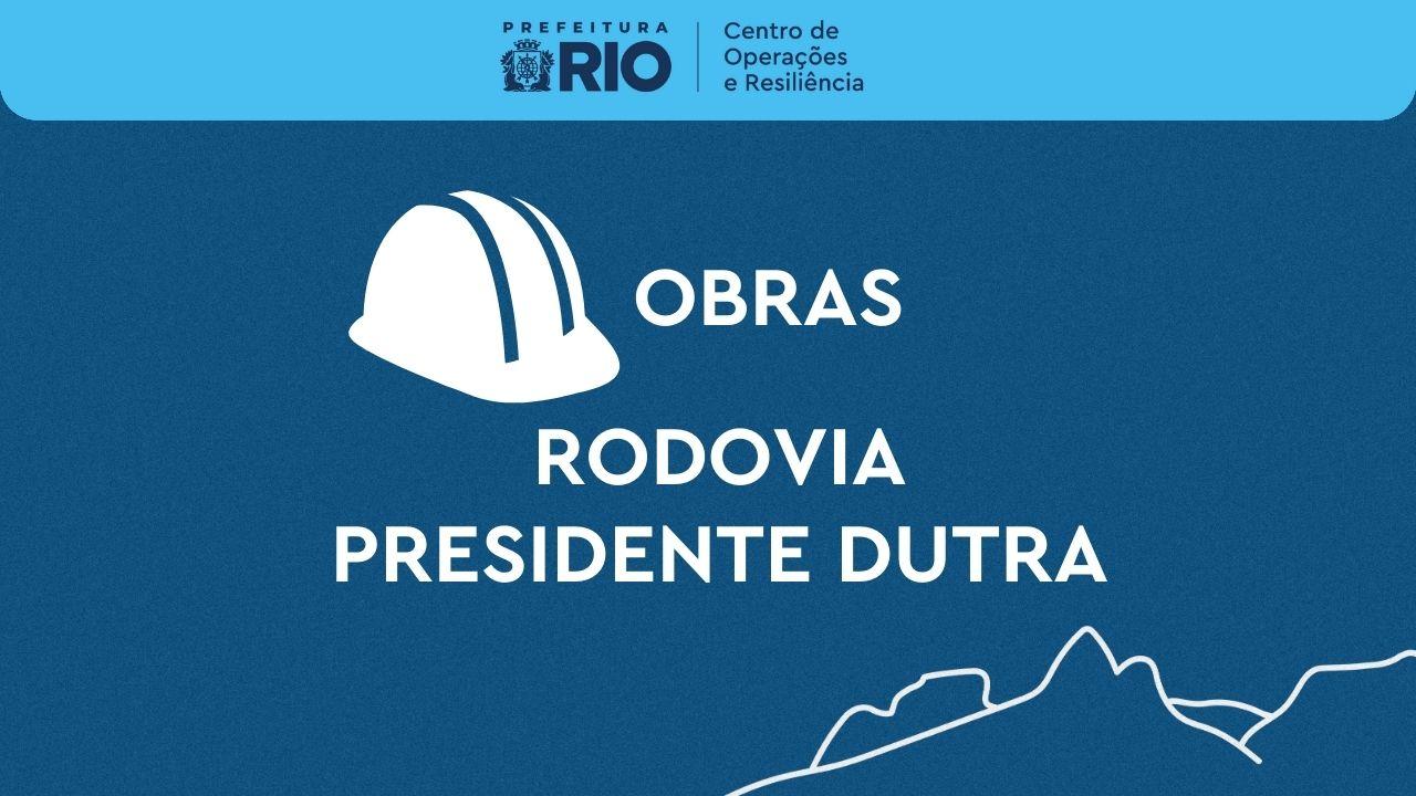 Obra no Trevo das Margaridas interdita alça de acesso da Avenida Meriti para a Via Dutra até o dia 09 de julho