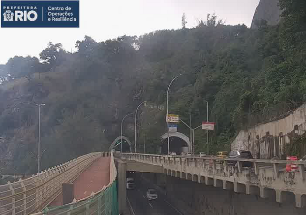 Manutenção noturna interdita pista do Elevado das Bandeiras, sentido São Conrado, até o dia 18 de julho