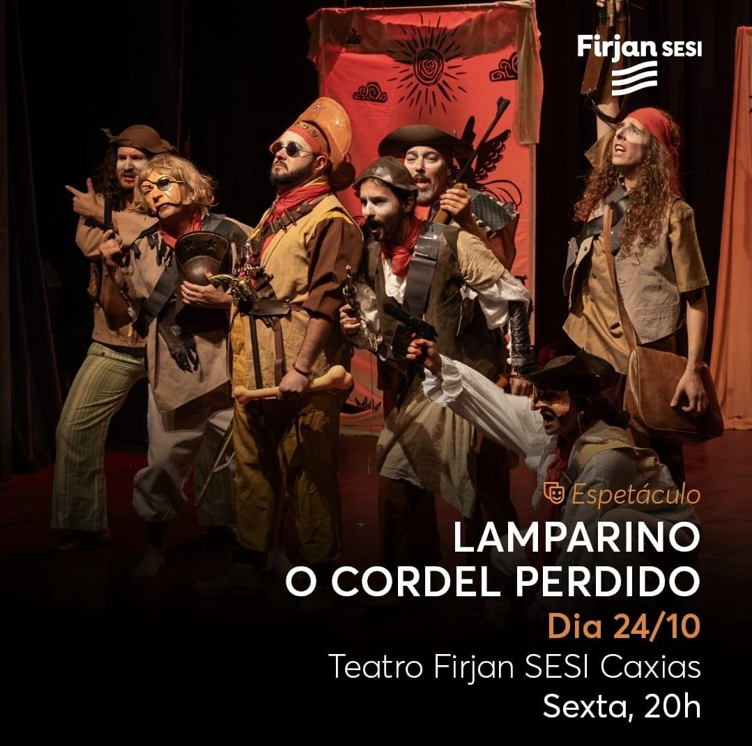 Mais uma apresentação de Lamparino o Cordel Perdido