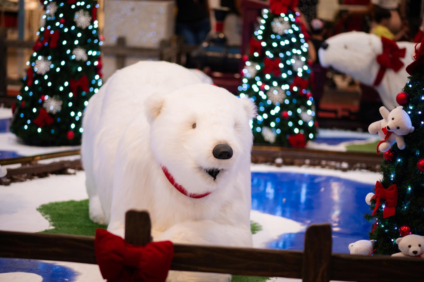 “Natal dos Ursos Polares” é tema da decoração do West Shopping