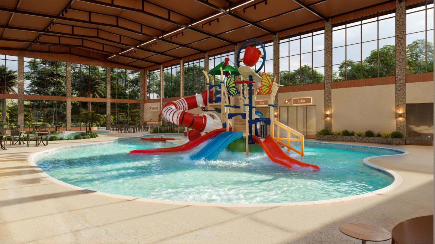 Le Canton dá início à construção de moderno complexo aquático indoor com duas piscinas, sauna, vestuários e bar