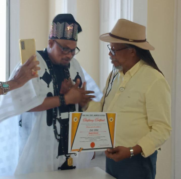 Oba Hameed Ajijola Fortalece Laços Culturais entre Brasil e Nigéria