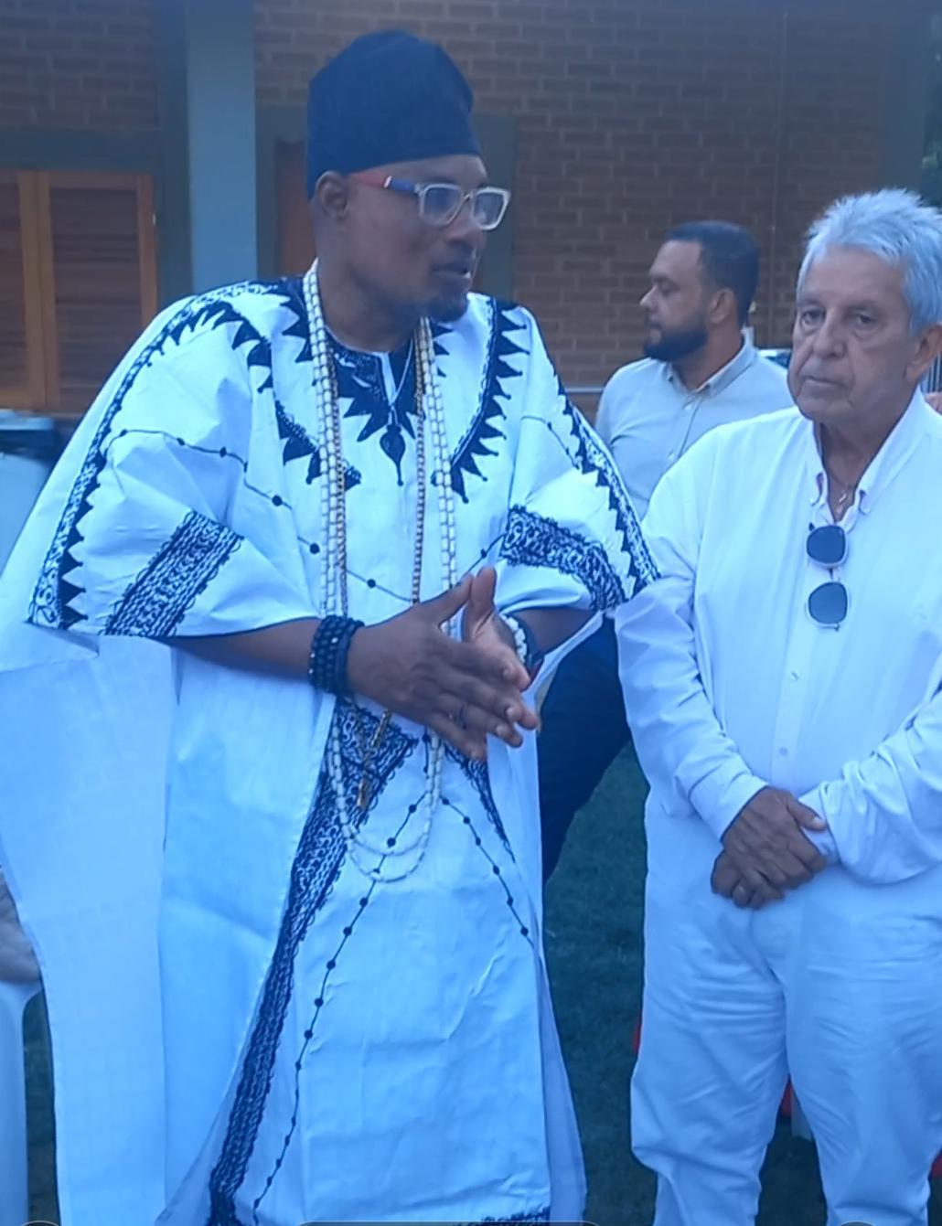 Visita Histórica: Oba Hameed Ajijola, Rei do Reino Araromi Encanta Maricá e Fortalece Laços Ancestrais