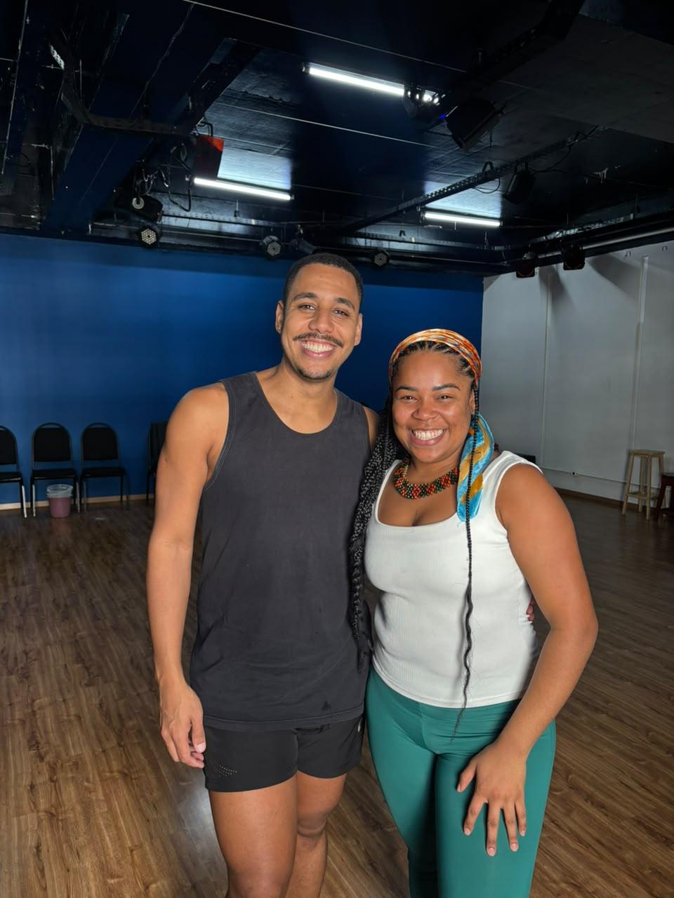 Atores Fabiano de Paula e Taty Aleixo representam o Brasil no Festival de Artes Cênicas no México
